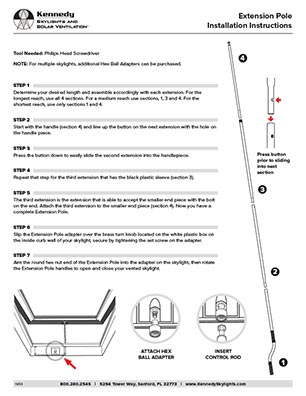 Kennedy Extension Pole Install Thumb