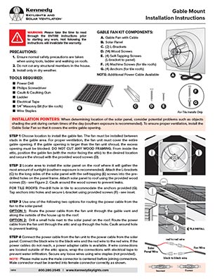 Gable Mount SAF Install Thumb