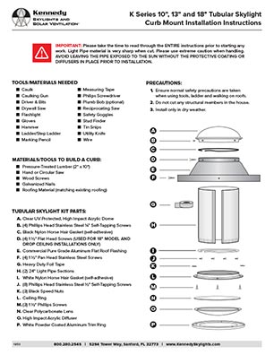 Kennedy K Series Curb Mount Tube Install Thumb