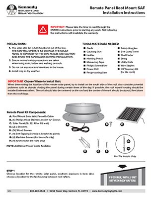 Remote Panel Roof Mount Install Thumb