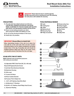 Kennedy Roof Mount SAF Install Thumb