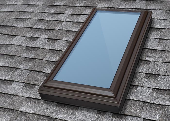 Curb Mount Glass Skylight Model