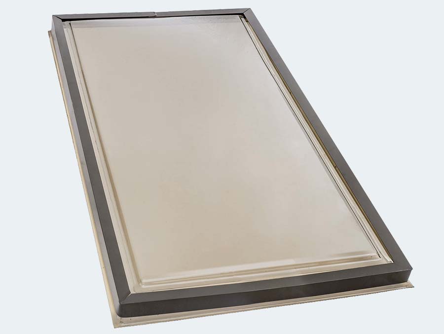 kennedy curb mount aluminum polycarbonate skylight