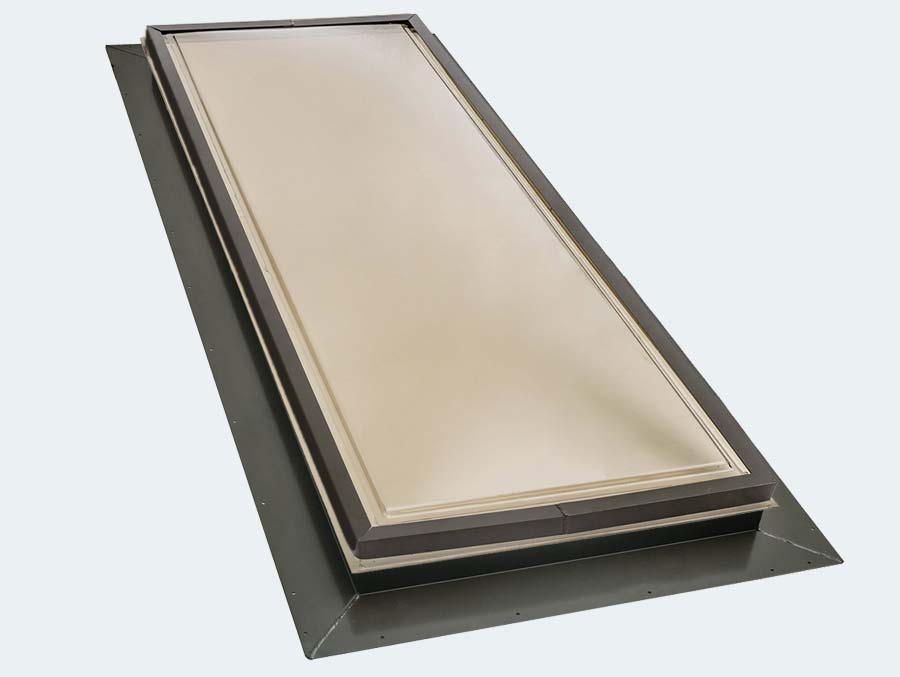 kennedy self flashing hurricane rated polycarbonate aluminum wood skylight