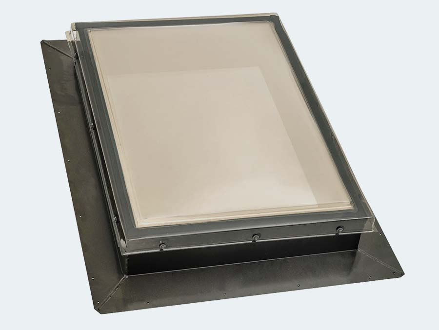 kennedy self flashing polycarbonate aluminum styrofoam skylight