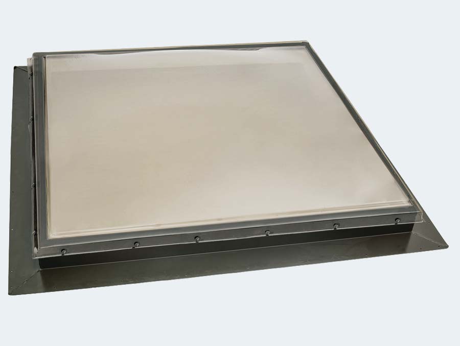 kennedy self flashing polycarbonate aluminum wood skylight