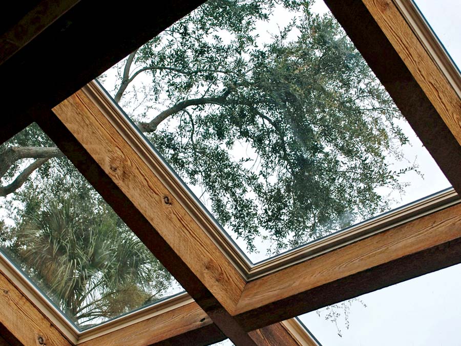 kennedy self flashing polycarbonate skylight interior