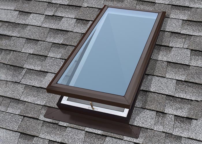 Self-Flashing Vented Glass Skylight Model