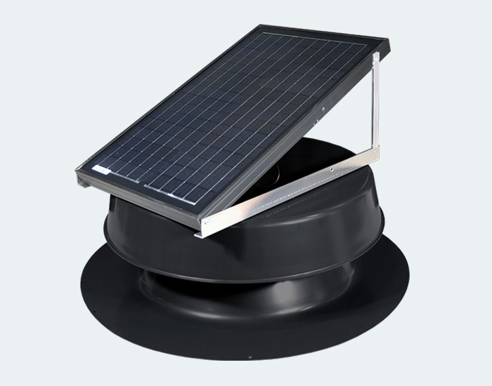 solar attic fan black main