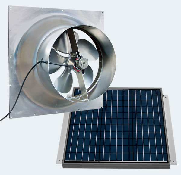 48 Watt Gable Mounted Solar Atic Fan