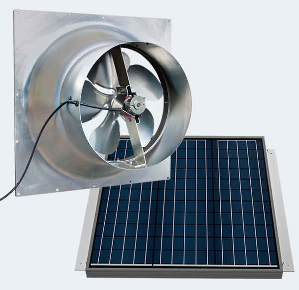 65 Watt Gable Mounted Solar Atic Fan