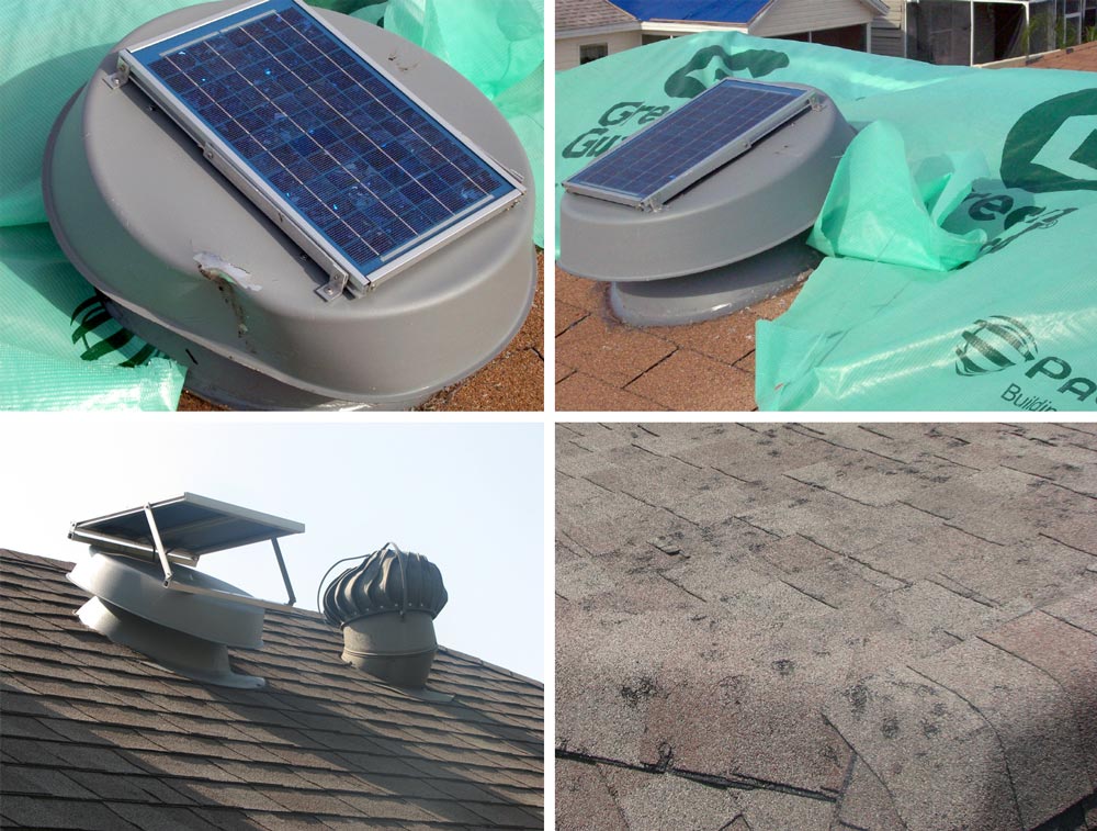 Extreme Weather Solar Attic Fans After a Storm