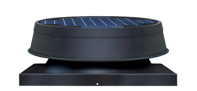 Curb Mount Solar Attic Fan