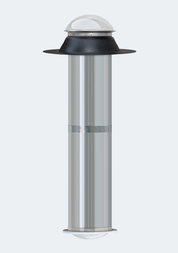 K series 10 inch flat tubular skylight model